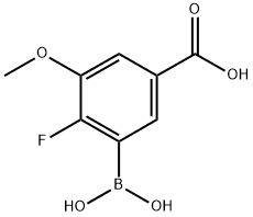 5-Carboxy-2-fluoro-3-methoxyphenylboronic acid图片