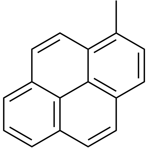 1-Methylpyrene structure