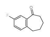 8-氟-1-苯并环庚酮结构式
