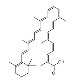 4'-Apo-β,ψ-caroten-4'-oic acid结构式