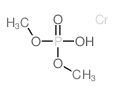 Phosphoric acid,dimethyl ester, chromium(3+) salt (8CI) Structure