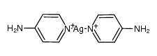 {Ag(4-amino-pyridine)2}(1+)结构式