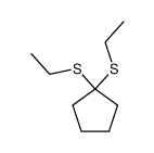 Cyclopentane, 1,1-bis(ethylthio)- (9CI) picture