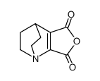 1-aza-bicyclo[2.2.2]oct-2-ene-2,3-dicarboxylic acid anhydride结构式