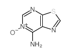 Thiazolo[5,4-d]pyrimidin-7-amine,6-oxide结构式