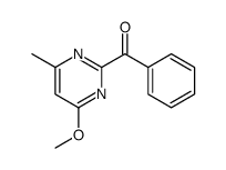 (4-methoxy-6-methylpyrimidin-2-yl)-phenylmethanone Structure