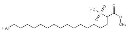 Octadecanoic acid,2-sulfo-, 1-methyl ester picture