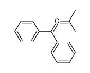 1,1'-(3-methyl-1,2-butadienylidene)bisbenzene Structure