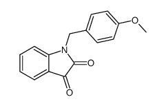 1-(4-methoxybenzyl)-1H-indole-2,3-dione图片