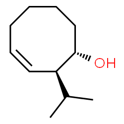 3-Cycloocten-1-ol,2-(1-methylethyl)-,(1R,2R)-rel-(9CI) Structure