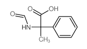 2-formamido-2-phenyl-propanoic acid structure