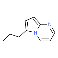 Pyrrolo[1,2-a]pyrimidine, 6-propyl- (9CI) structure