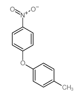 Benzene,1-methyl-4-(4-nitrophenoxy)- Structure