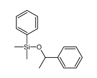 dimethyl-phenyl-(1-phenylethoxy)silane Structure