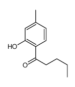 1-(2-羟基-4-甲苯基)-1-戊酮结构式
