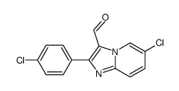 6-CHLORO-2-(4-CHLOROPHENYL)IMIDAZO[1,2-A]-PYRIDINE-3-CARBALDEHYDE picture