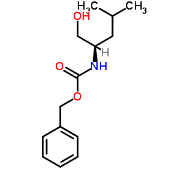 Cbz-D-Leucinol Structure