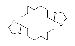 1,4,14,17-tetraoxadispiro[4.7.413.75]tetracosane结构式