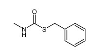 S-Benzyl-N-methylthiocarbamate结构式