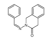 2-[(E)-benzylideneamino]-1,4-dihydroisoquinolin-3-one Structure