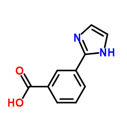 3-(1H-Imidazol-2-yl)benzoic acid Structure