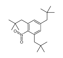 1,3,5-tris(2,2-dimethylpropyl)-2-nitrobenzene Structure