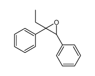 2-ethyl-2,3-diphenyloxirane Structure