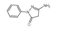 3H-Pyrazol-3-one,5-amino-2,4-dihydro-2-phenyl- Structure