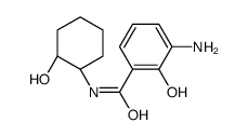 3-amino-2-hydroxy-N-[(1R,2S)-2-hydroxycyclohexyl]benzamide Structure