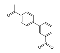 3-Nitro-4'-acetylbiphenyl structure