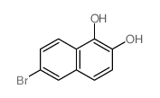 6-bromonaphthalene-1,2-diol structure