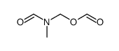 N-formyloxymethyl-N-methylformamide Structure