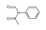 N-formyl-N-phenyl-acetamide Structure