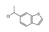 1-(6-Benzothienyl)-ethylchlorid结构式