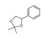 2,2-dimethyl-4-phenyl-1,3-dioxolane Structure