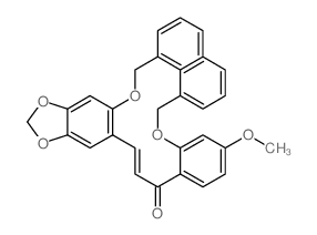 1-(4-methoxy-2-phenylmethoxy-phenyl)-3-(6-phenylmethoxybenzo[1,3]dioxol-5-yl)prop-2-en-1-one picture