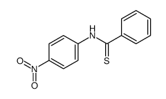 N-(4-nitrophenyl)benzenecarbothioamide Structure