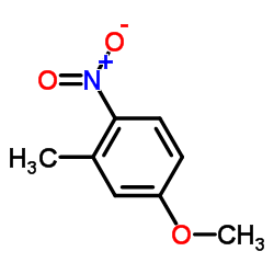 3-甲基-4-硝基苯甲醚结构式