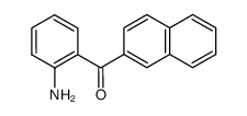 (2-aminophenyl)(naphthalen-2-yl)methanone结构式