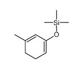 trimethyl-(5-methylcyclohexa-1,5-dien-1-yl)oxysilane Structure
