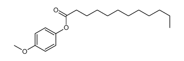 (4-methoxyphenyl) dodecanoate结构式