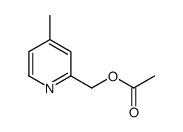 (4-methylpyridin-2-yl)methyl acetate picture
