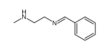 N-Benzyliden-N'-methylethylendiamin Structure