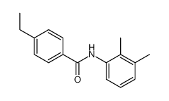Benzamide, N-(2,3-dimethylphenyl)-4-ethyl- (9CI)结构式