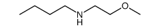 N-(n-butyl)-N-(2-methoxyethyl)amine结构式
