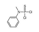 N-dichlorophosphinothioyl-N-methylaniline Structure