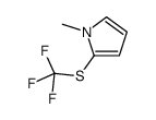 1-methyl-2-(trifluoromethylsulfanyl)pyrrole Structure