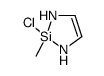 2-chloro-2-methyl-1,3-dihydro-1,3,2-diazasilole结构式