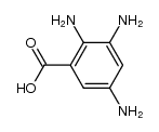 2,3,5-triamino-benzoic acid结构式