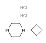 1-cyclobutylpiperazine Structure